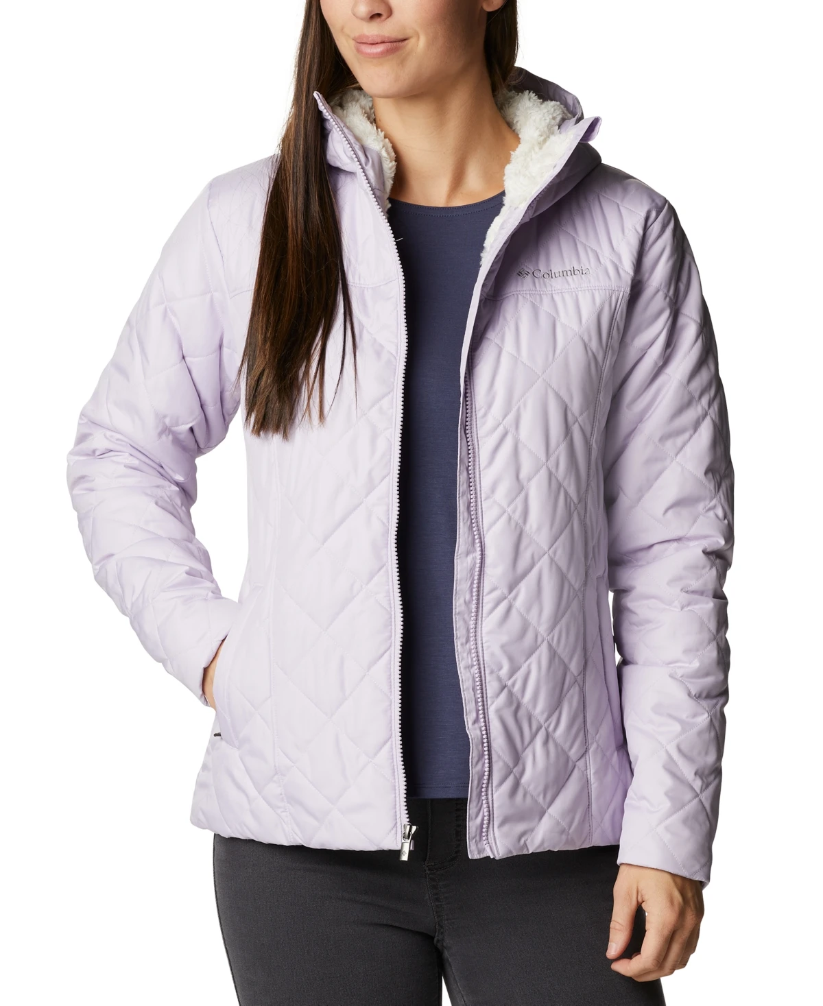 Columbia Women's Copper Crest Hooded Fleece-lined Jacket - Stylish And Warm
