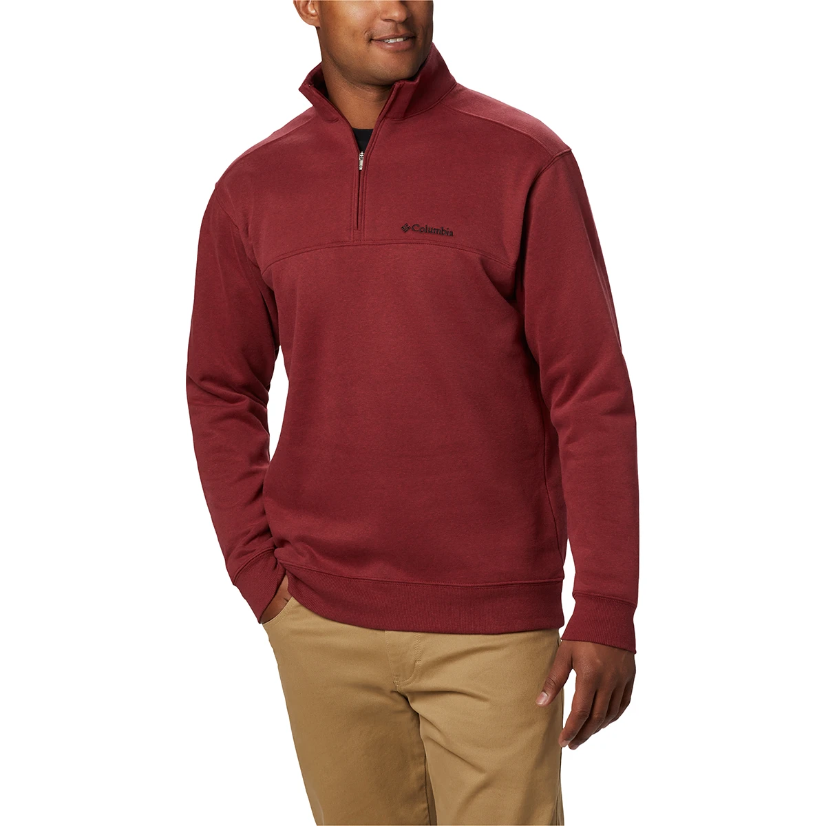 Columbia Men's Hart Mountain Ii Quarter-zip Fleece Sweatshirt - Size M