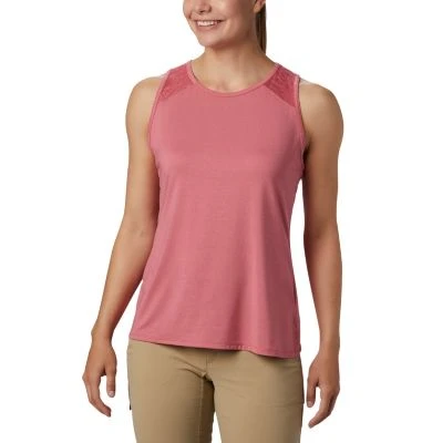 Columbia Women's Peak To Point Ii Moisture Wicking Comfort Stretch Tank Top
