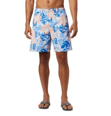 Columbia Men's Pfg Super Backcast 8 Inch Water Short - Medium - Sail Katuna Vibes Print