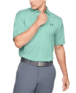 Men's Under Armour Tech Polo T-shirt, Size Xl, Yellow