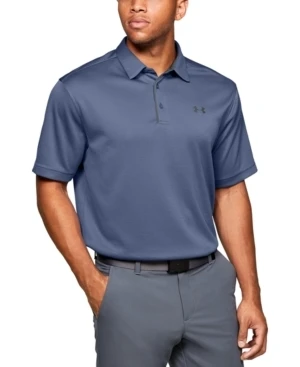 Men's Under Armour Tech Polo T-shirt, Size Xl, Color Blue