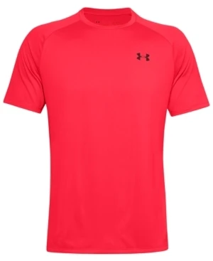 Men's Under Armour Tech 2.0 Short Sleeve Tee, Size Small, Bright Red