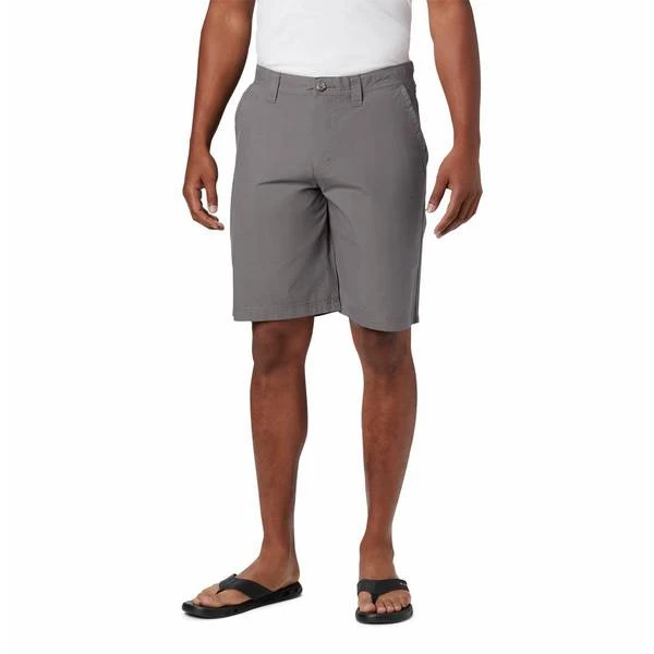 Columbia Men's Washed Out Shorts - 10 Inch Inseam, Size 32, City Grey