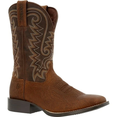 Men's Durango Bay Brown Western Boots - Stylish And Durable Footwear