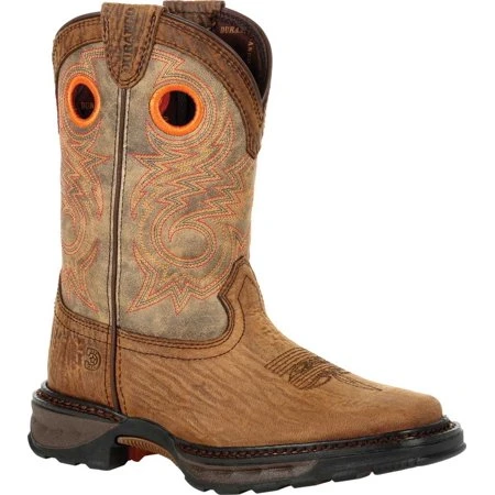 Lil Durango Maverick Xp Little Kids Bay Brown Western Boot Size 2