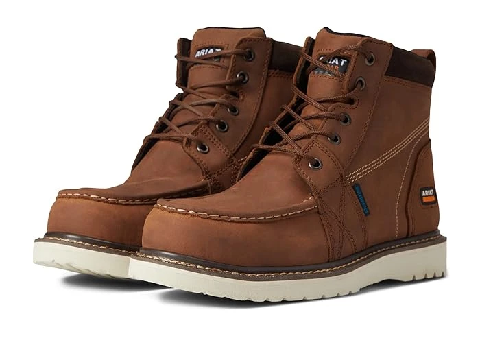 Ariat Rebar Wedge Moc Toe Waterproof Work Boots