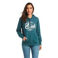 Ariat Women's Real Graphic Logo Hoodie - Stylish And Comfortable Apparel