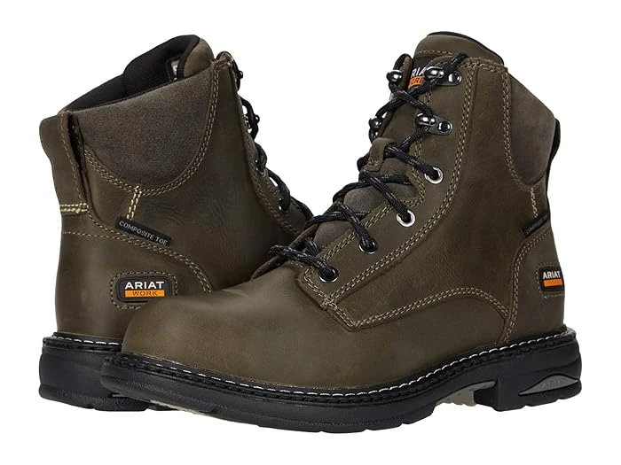 Ariat Casey 6" Composite Toe Work Boots For Men