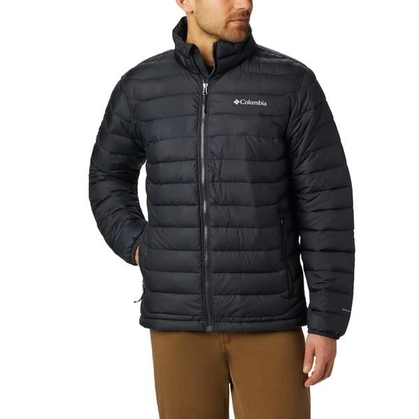 Columbia Men's Powder Lite Insulated Jacket - Small - Black - Water Resistant
