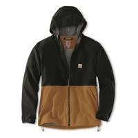 Carhartt Men's Storm Defender Midweight Hooded Utility Jacket - Large Regular - Black