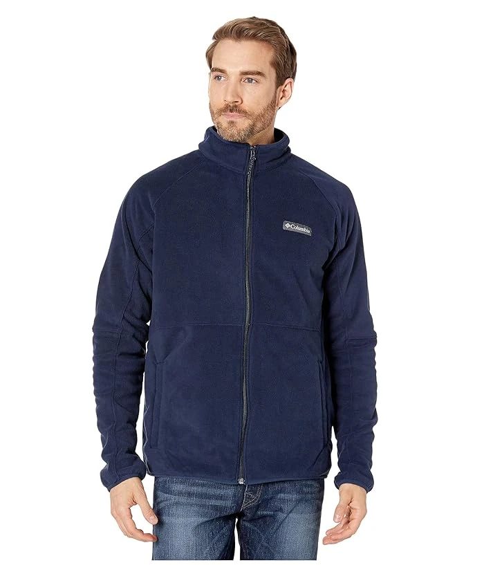 Columbia Men's Basin Trail Fleece Full Zip Jacket - Medium - Collegiate Navy