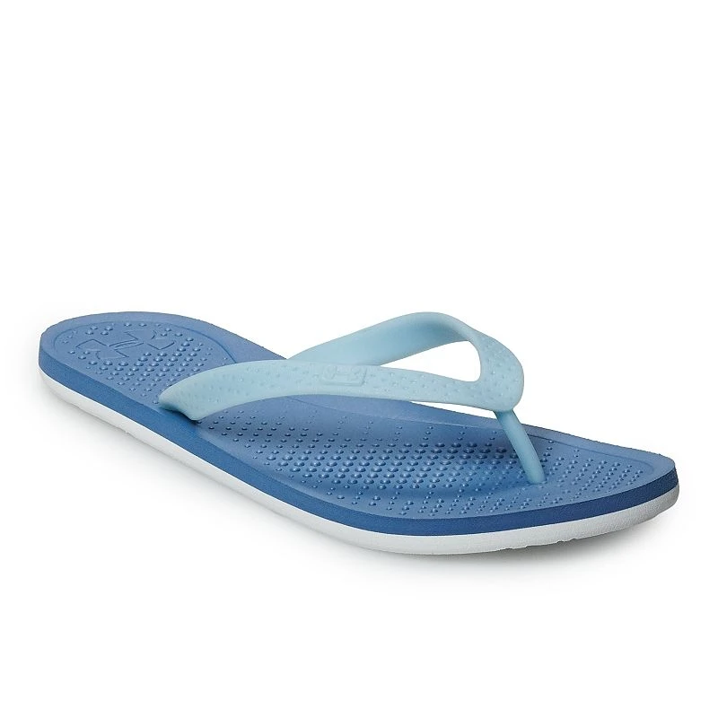 Under Armour Atlantic Dune Women's Flip Flop Sandals Size 8 Dark Blue