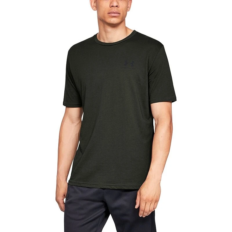 Under Armour Men's Sportstyle Left Chest Short Sleeve T-shirt, Medium, Artillery Green