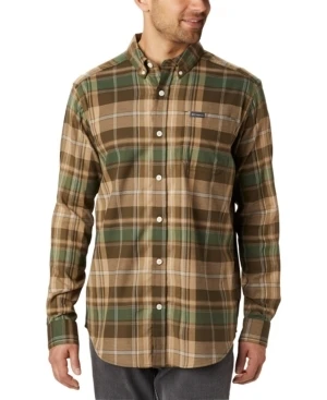 Columbia Men's Rapid Rivers Ii Long Sleeve Shirt Green Size Large