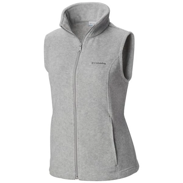 Columbia Women's Benton Springs Fleece Vest - Small - Cirrus Grey Heather