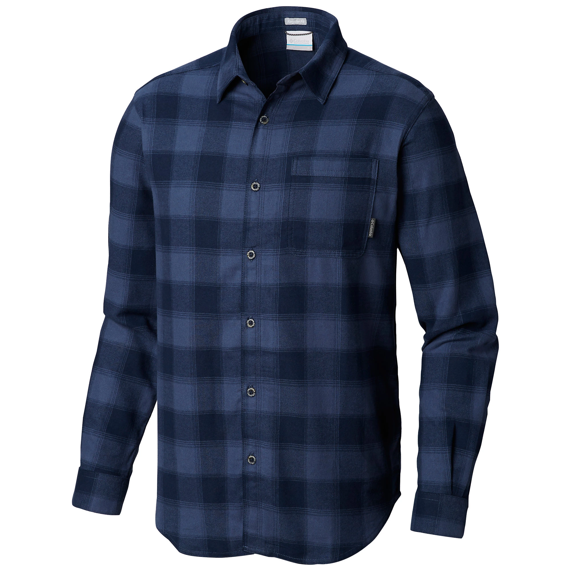 Columbia Boulder Ridge Long-sleeve Flannel Shirt For Men - Dark Mountain - 2xl