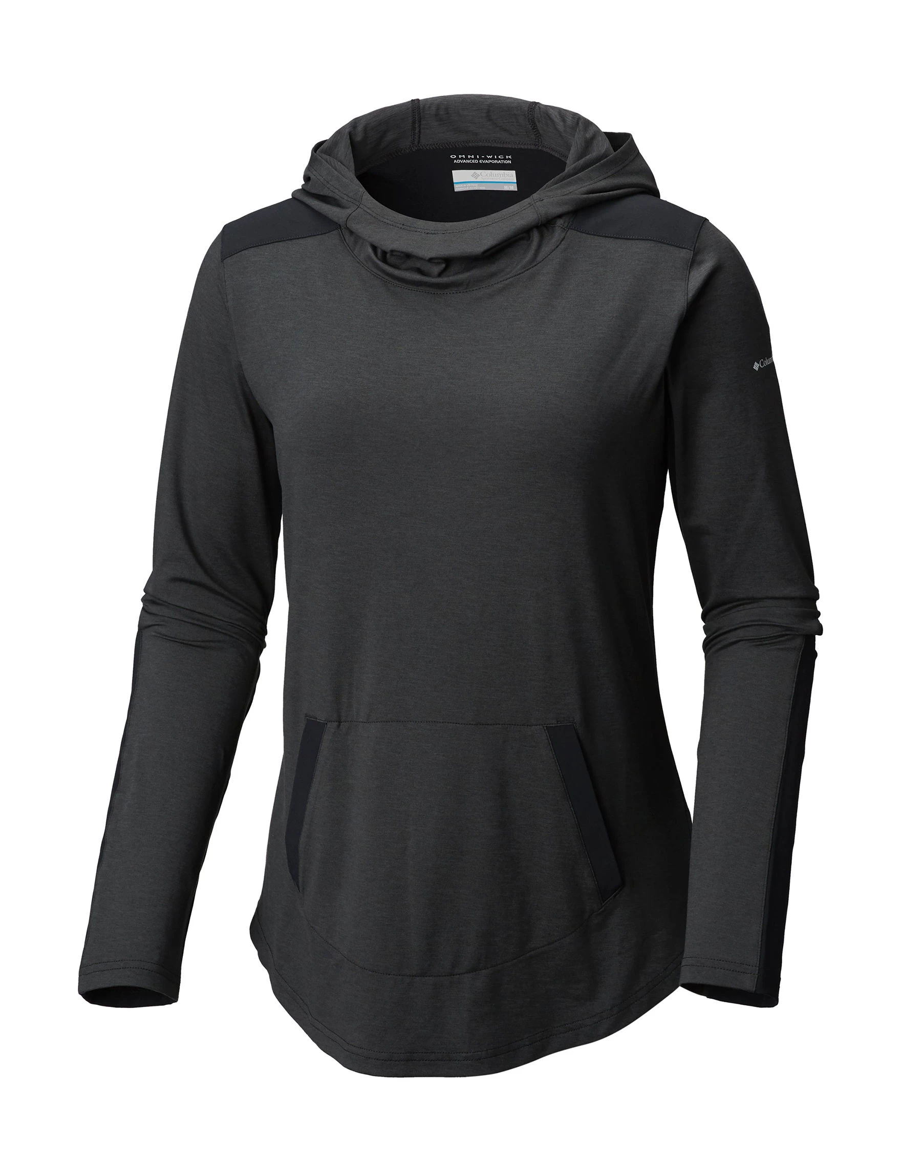 Columbia Women's Place To Place Contrast-patch Hoodie - Medium - Black