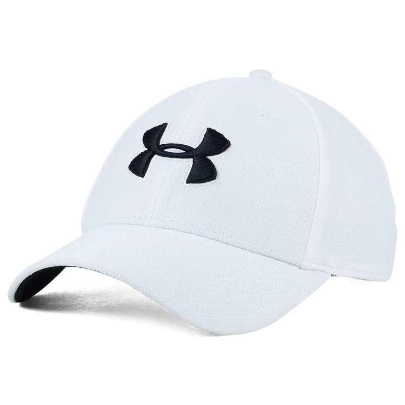 Under Armour Blitzing 3.0 Flex Hat - White/black, Size Small/medium