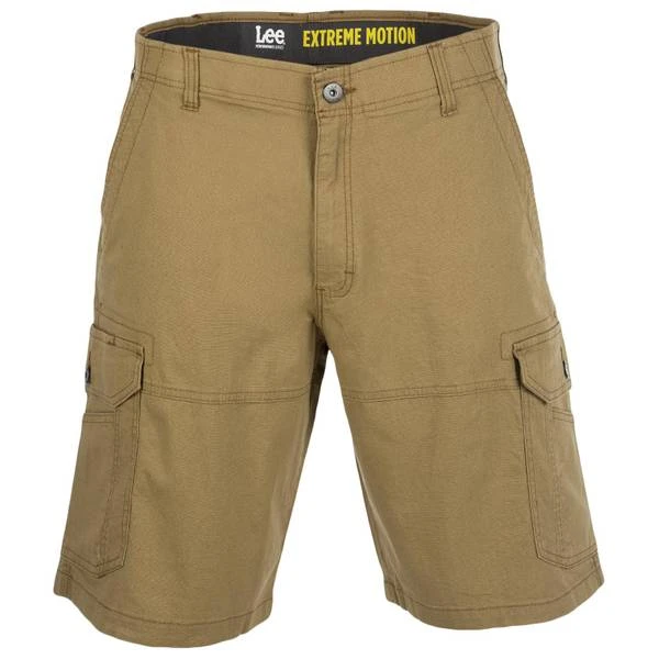 Men's Lee Extreme Motion Swope Cargo Shorts, Size 38, Dark Green