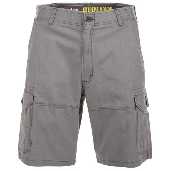 Men's Lee Extreme Motion Swope Cargo Shorts, Size 40, Color Silver