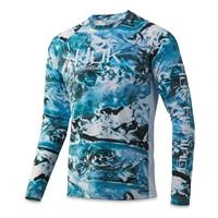 Huk Men's Mossy Oak Hydro Pursuit X-large Long Sleeve Shirt