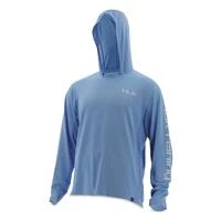Huk Men's Icon X Hoodie - Large - Carolina Blue