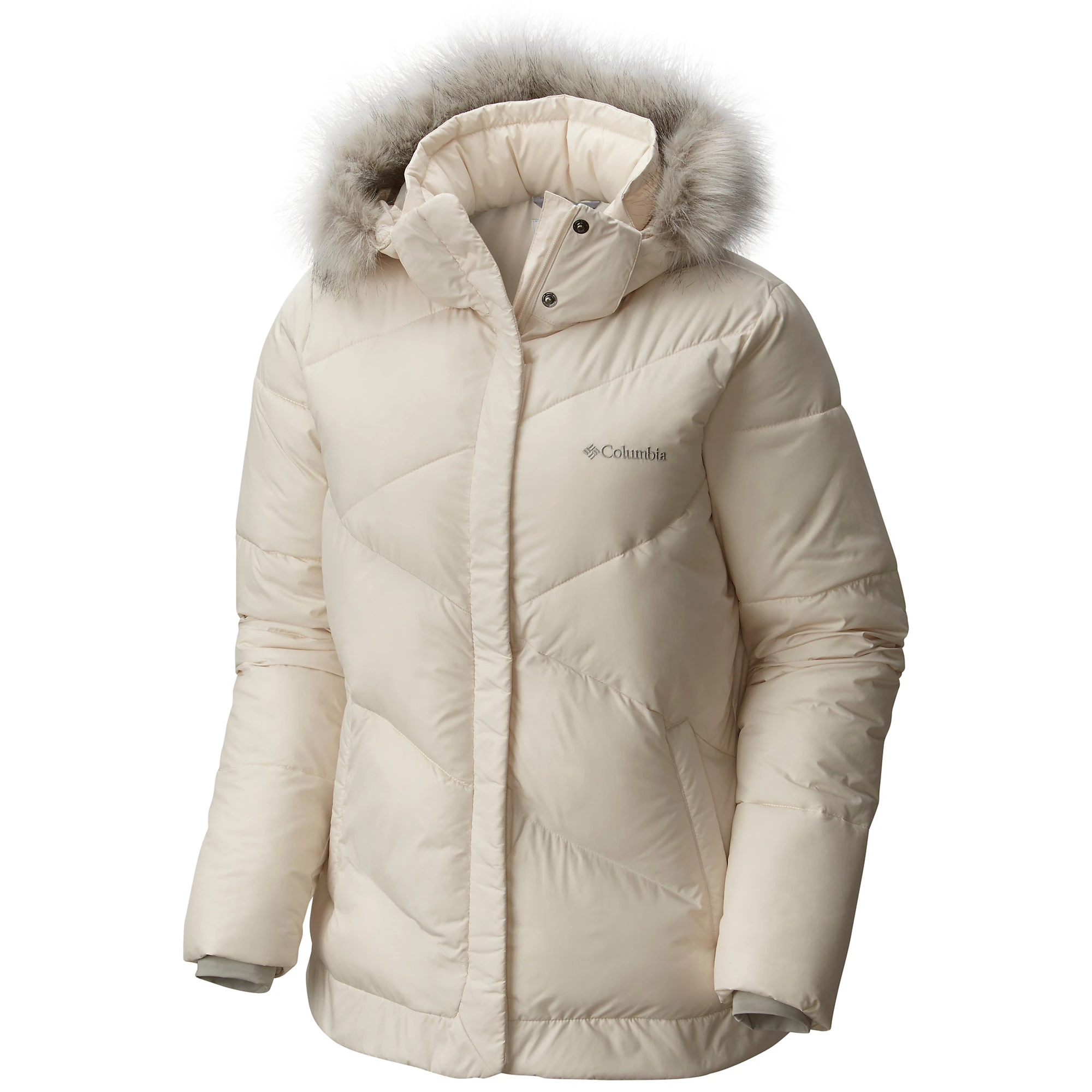 Columbia Snow Eclipse Women's Jacket In Chalk 1 - Model 192 M
