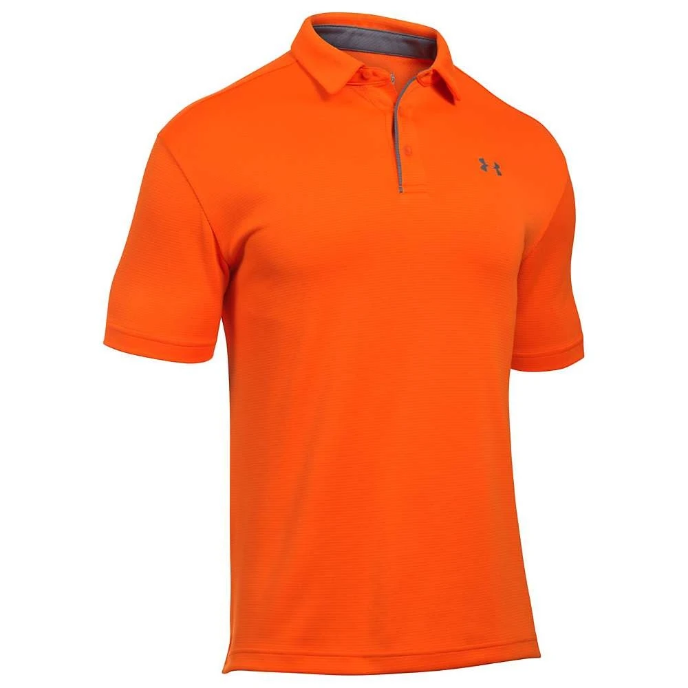 Under Armour Men's Ua Tech Polo Shirt - Medium - Team Orange/graphite