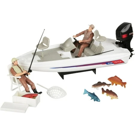 Wild Hunting Fishing Set With Boat