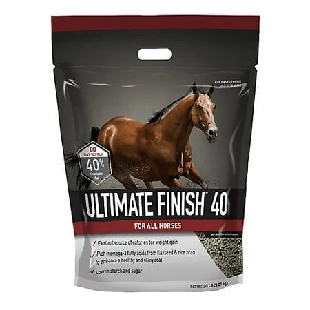 Buckeye Nutrition Ultimate Finish 40 - Premium Horse Feed Supplement