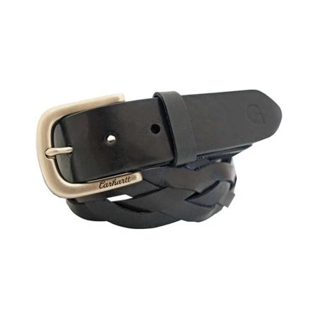 Women's Carhartt Rugged Braided Leather Belt - Black - Size 2xl