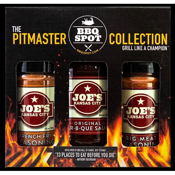 Old World Spices Joe's Kansas City Pitmaster Collection 3 Piece Gift Pack