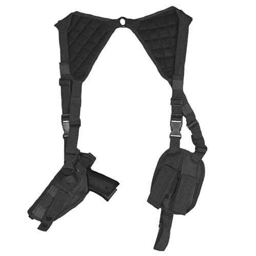 Fox Outdoor Advanced Tactical Shoulder Holster - Black, One Size Fits All, Model 58-371