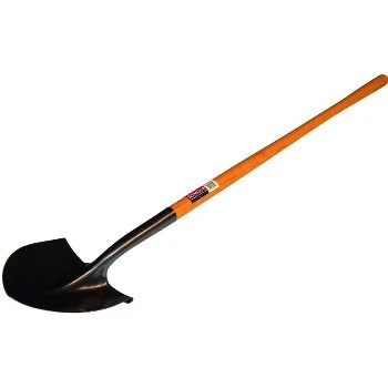 Seymour 42" Professional Round Point Shovel With 8.2" X 11.5" Blade And 42" Handle