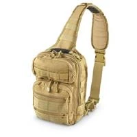 Fox Outdoor 51-558 Tactical Stinger Sling Bag - Coyote Color