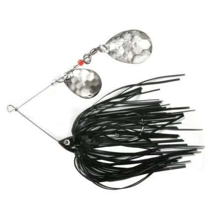 Shur Strike Ssdcsb14-bk Double Colorado Spinner Bait 1/4 Ounce