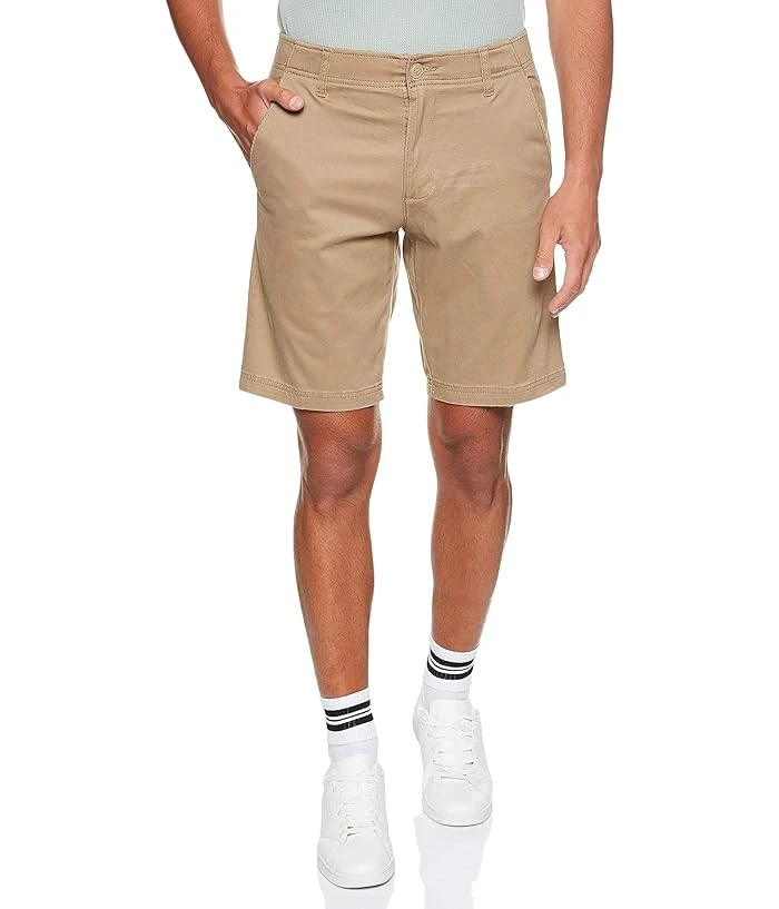 Lee Men's Xtreme Comfort Flat Front Shorts - Khaki 40w, Original Khaki