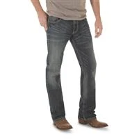 Wrangler Men's Retro Slim Fit Boot Cut Jean Layton 32"x36"