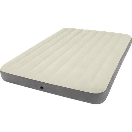 Intex Dura-beam Queen Air Mattress 70 In Inflatable Bed With Fiber Tech Technology
