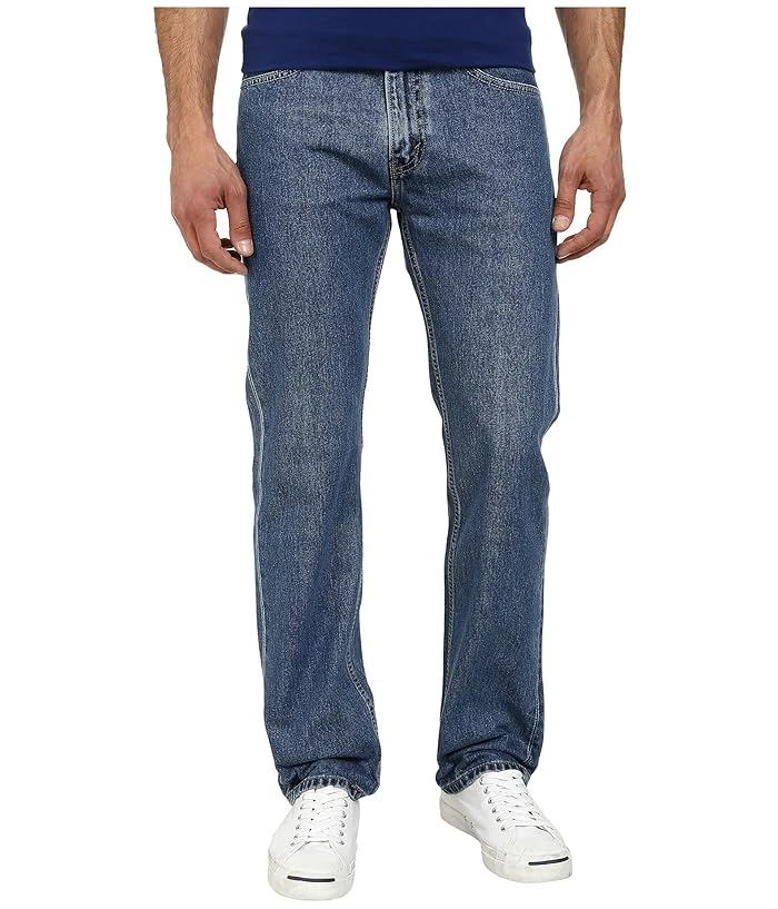 Levi's Men's 505 Regular Fit Jeans, Size 36w X 29l, Medium Stonewash Blue