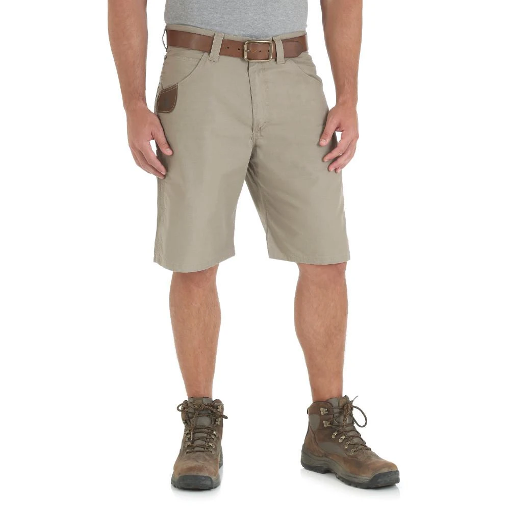 Wrangler Men's Size 34 In. X 23 In. Dark Khaki Technician Short