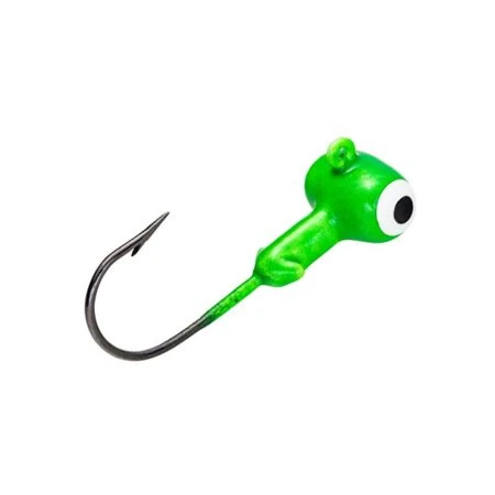 Strike King Mr. Crappie Sausage Jig Head Limetreuse 1/8 Ounce
