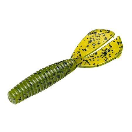 Strike King Lures Rgbm-16 Rage Twin Tail Baby Menace Soft Lure - Watermelon Seed