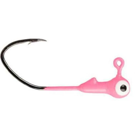 Strike King Mr. Crappie Slab Slasher Hook Jig Head Pink 1/8 Oz Model Mrcjh18s-98