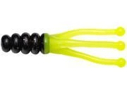Strike King Mr. Crappie, 2" Joker, 15 Pack, Tuxedo Black Chartreuse - MRCJ2-183G