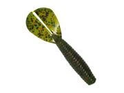 Strike King Lures Rgbm-18 Rage Twin Tail Baby Menace Soft Lure 3" Red Flake