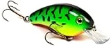Strike King Pro-model Series 4s Shallow Diving Crankbait - Fire Tiger, 0.375-ounce