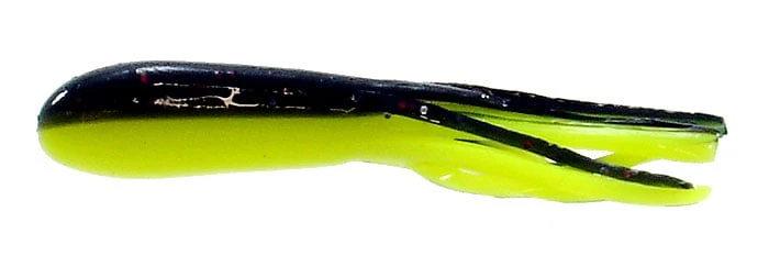 Strike King Mrct2-183 Mr. Crappie Tube 2 In. Tuxedo Black-chartreuse Lure