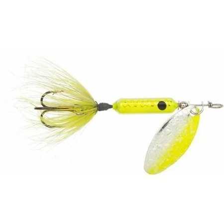Yakima Bait Worden's Original Rooster Tail - 1/8 Oz. - Flash Chartreuse